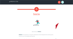 Desktop Screenshot of goprepas.com
