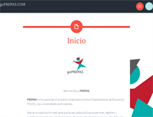 Tablet Screenshot of goprepas.com